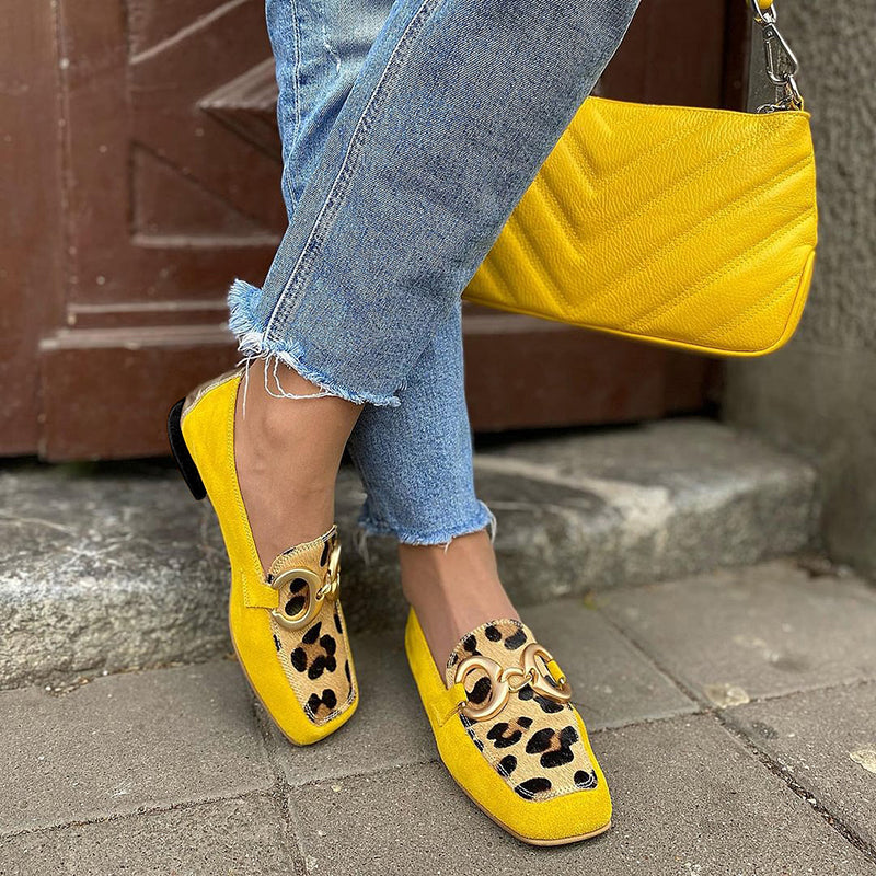 Caia™ - Mokasiner med Leopardmønster