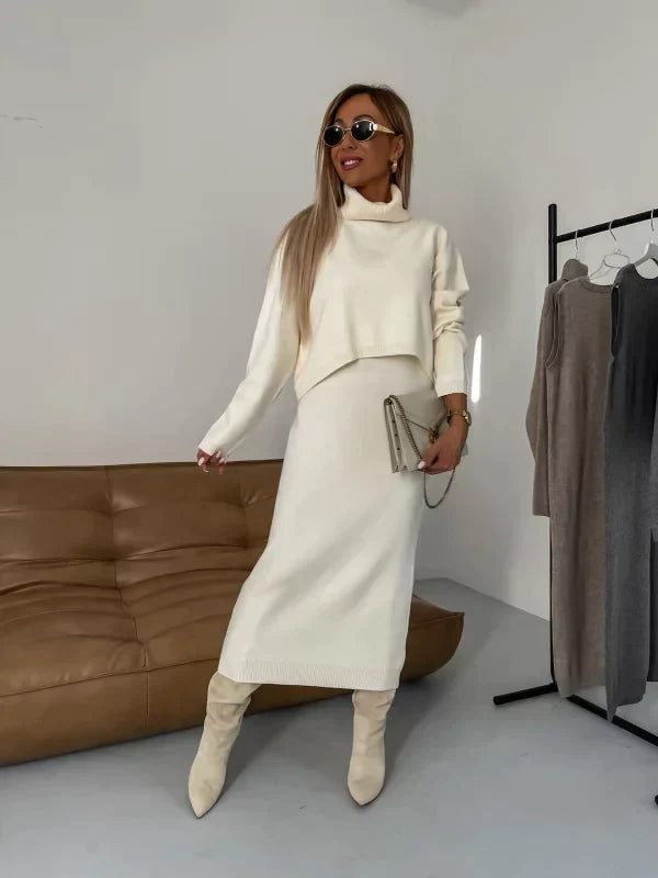 Rosie - Elegant sett med genserkjole
