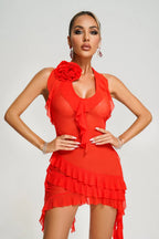 Alayah | Mesh Midikjole