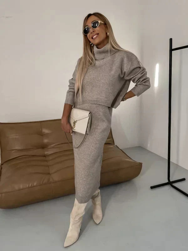 Rosie - Elegant sett med genserkjole