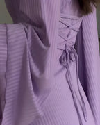Aiah - Elegant Strikket Maxikjole