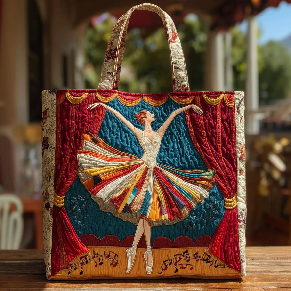 Vattert veske – Elegant ballerina