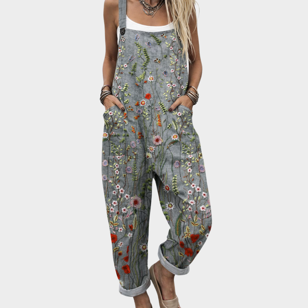 Adeline | Landlige blomster i lys bohemstil