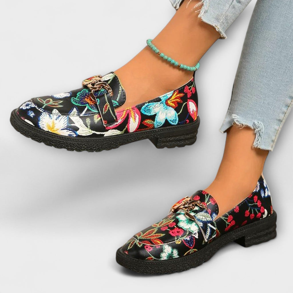 Camille - Dristige Flerfargede Loafers