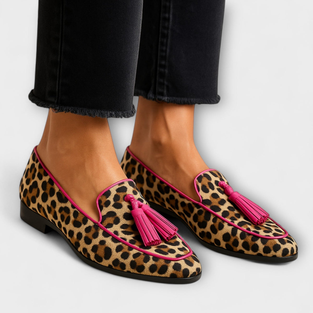 Ivy - Loafers med Kvastdetalj